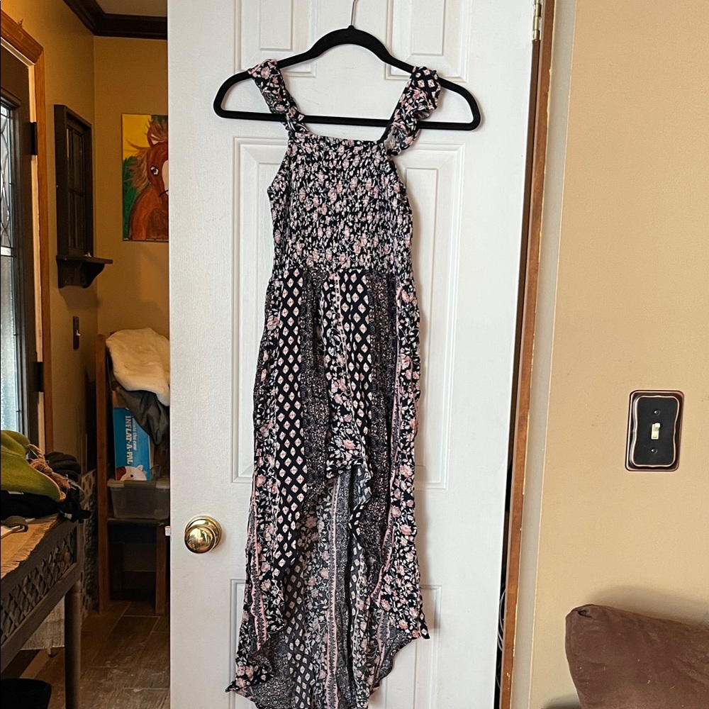 Floral Sleeveless Romper/dress